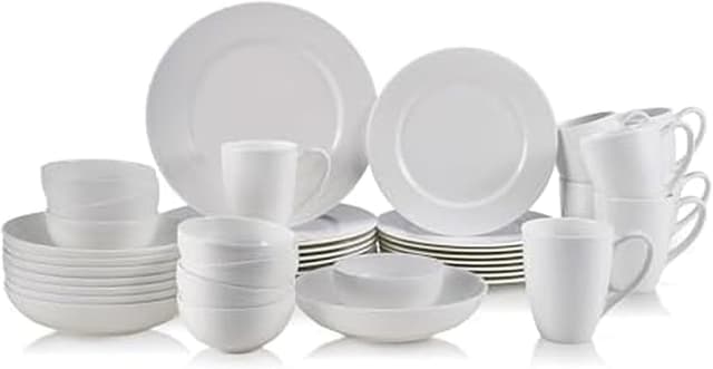 Detalle de Mikasa Annabelle Bone China 40-Piece Dinnerware Set (Service for 8)