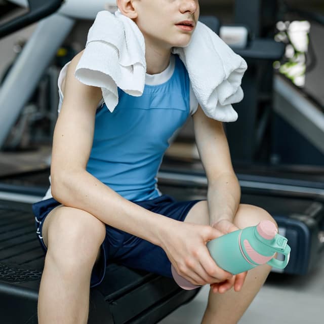 Thumbnail 6 de FJbottle Edelstahl Sport-Trinkflasche mit magnetischem Deckel, 400/600/800 ml – BPA-frei, auslaufsicher