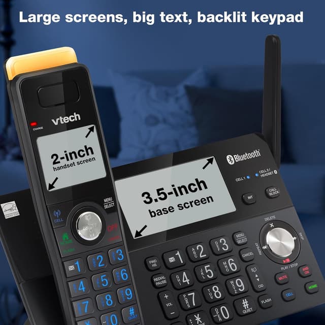 Thumbnail 5 de VTech IS8128-51 2300 ft 5-Handset Cordless Phone ๐