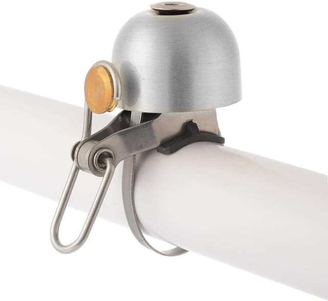 Detalle 2 de ROCKBROS Vintage Bike Bell (75dB) – Loud retro handlebar bell in 4 colours