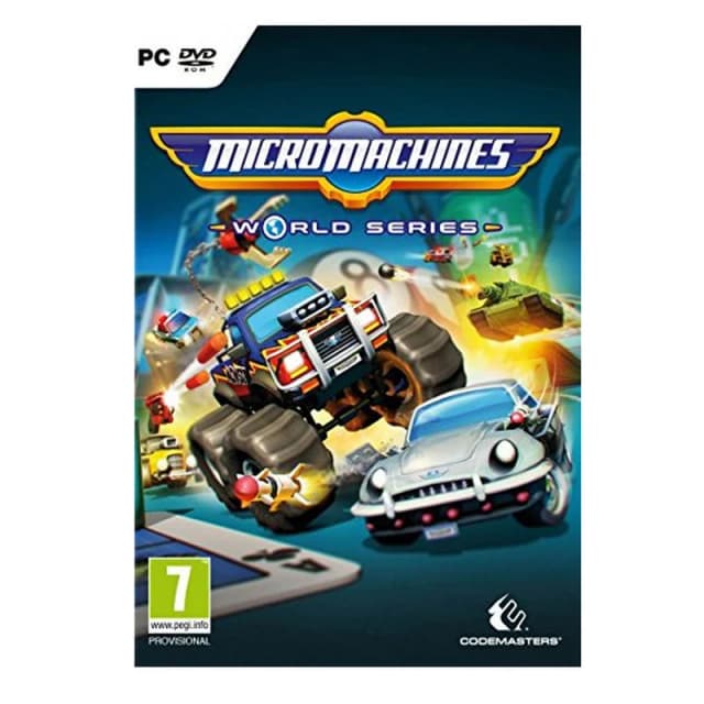 Detalle de Micro Machines World Series para PC (Codemasters): carreras y Campos de Batalla en miniatura