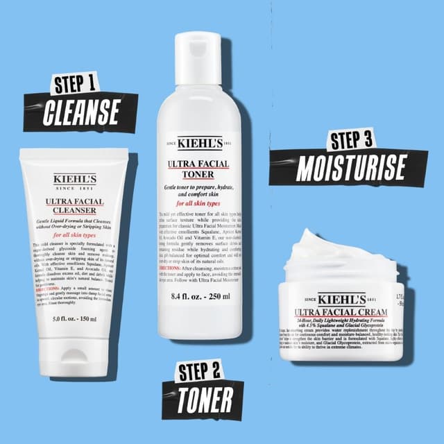 Detalle de Kiehl’s Ultra Facial Toner with Squalane (Alcohol-free) – Gentle face toner, 250ml