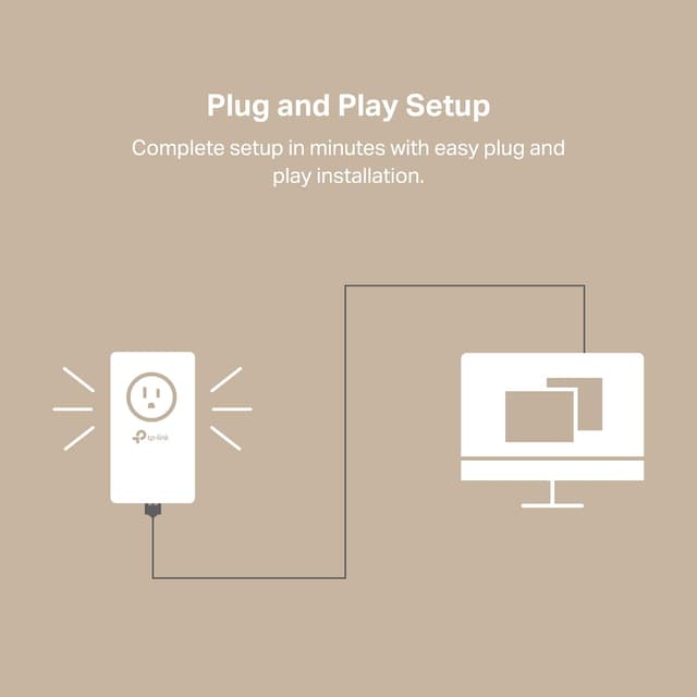 Thumbnail 4 de TP-Link TL-PA7017P AV1000 Powerline Adapter