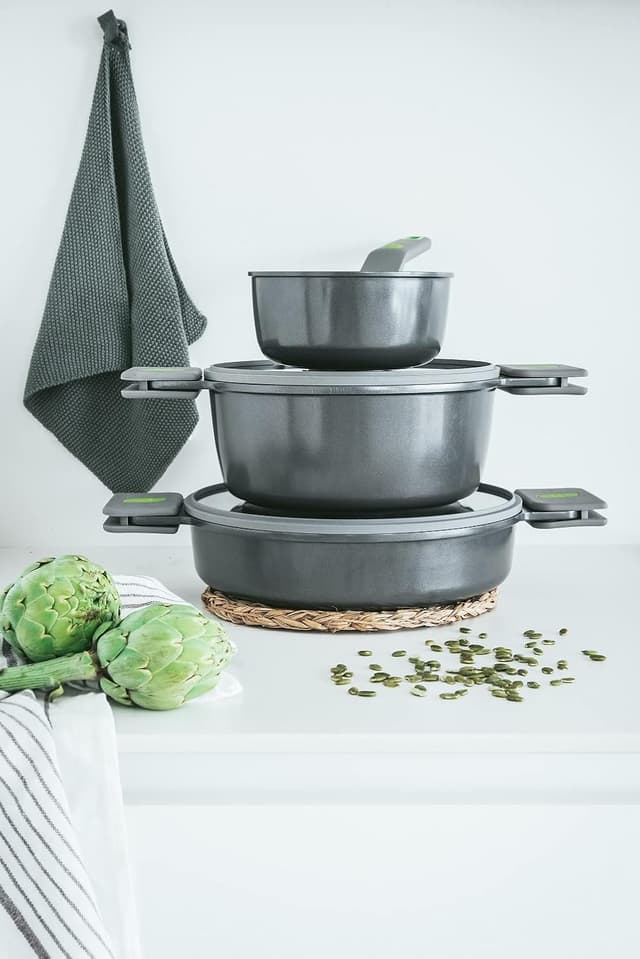 Thumbnail 8 de BRA Life Set de Cocina 9 Piezas, Aluminio Antiadhesivo