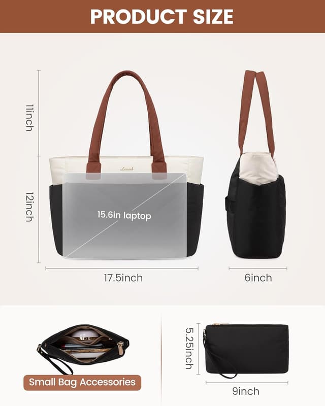 Detalle de LOVEVOOK Lightweight Tote Bag, 0.45 kg