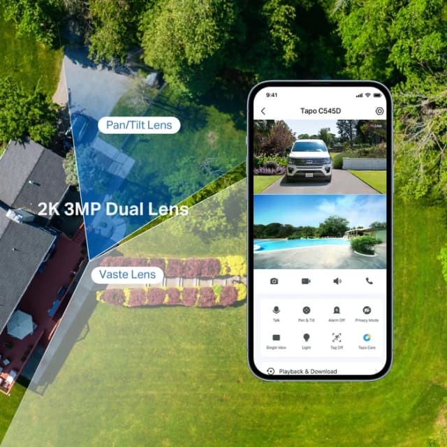 Thumbnail 11 de TP-Link Tapo C545D Sicherheitskamera für Garten