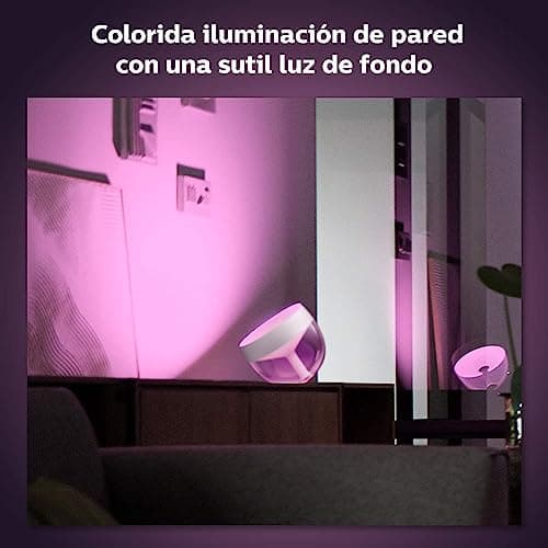 Detalle de Philips Hue Iris – Lámpara de Mesa LED Inteligente 🌈