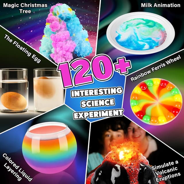 Thumbnail 4 de Kuovei Science Kit 120 Experiments 🔬