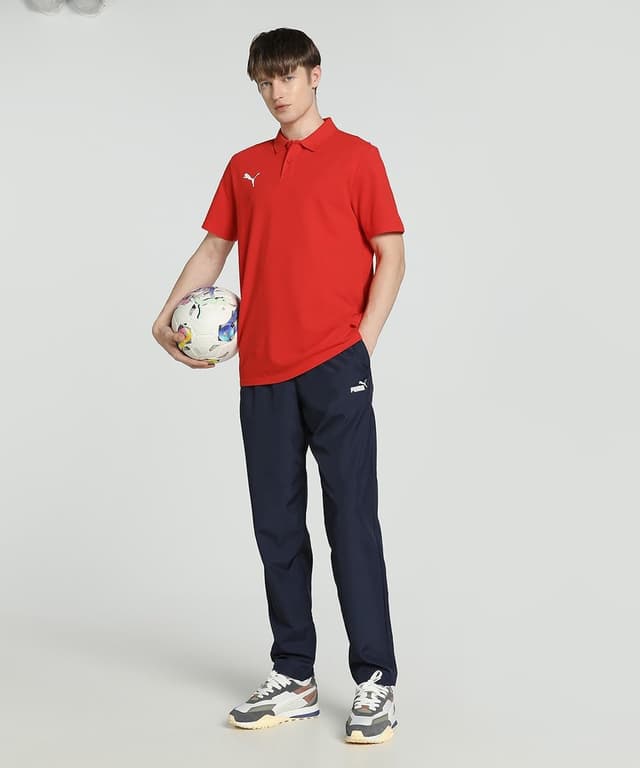 Detalle de Puma Herren Teamgoal 23 Casuals Poloshirt – Performance-Optik für Training und Alltag