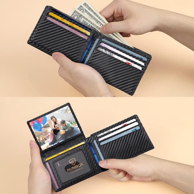 Detalle 2 de RUNBOX Wallet RFID 15-card Slim 👛