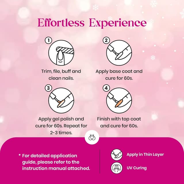 Thumbnail 5 de Beetles Pink Angel Gel Polish 6 Colors ๐