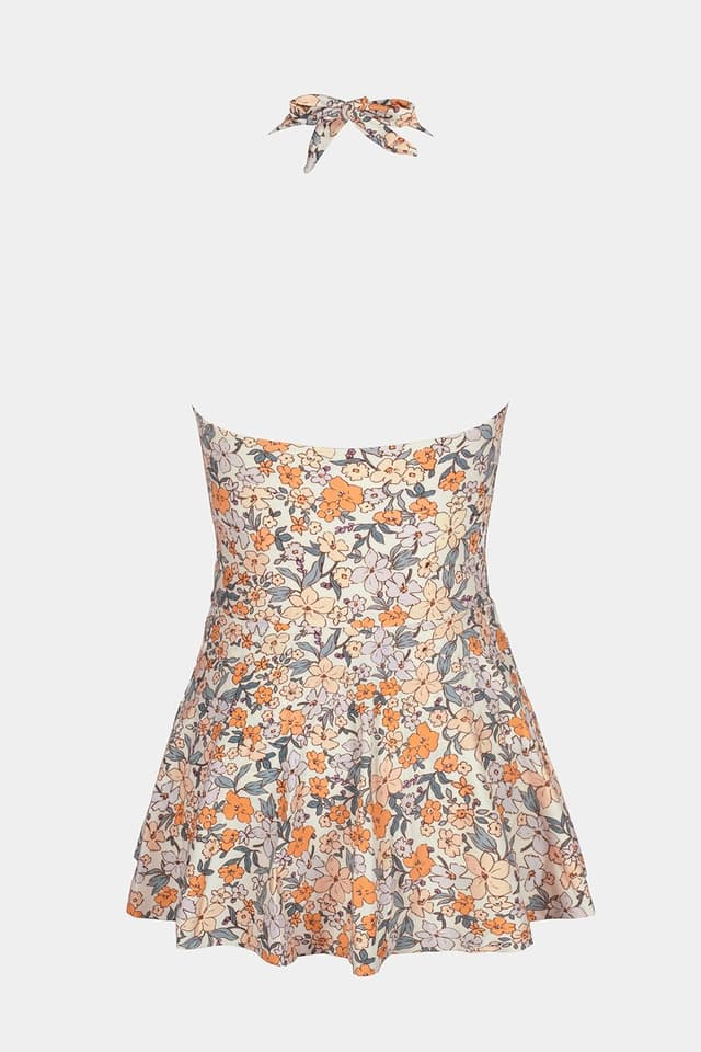 Thumbnail 6 de Costume da bagno intero donna CUPSHE con scollo a V e allacciatura sul retro aperto