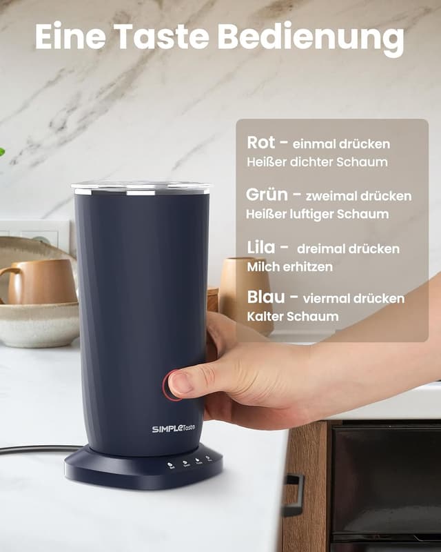 Detalle 2 de SIMPLETASTE Milchaufschäumer 240 ml