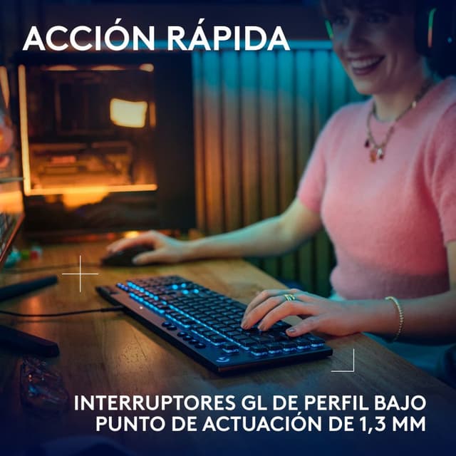Thumbnail 1 de Logitech G915 X Teclado Mecánico Gaming GL Tactile