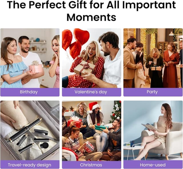 Thumbnail 6 de Airstyler Föhnbürste 5‑in‑1 1000 W Haartrocknerbürste 💇