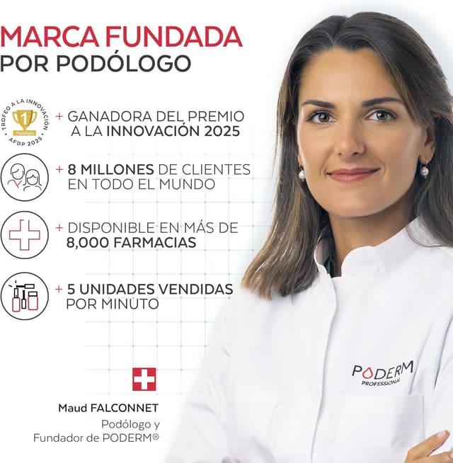 Thumbnail 6 de PODERM Tratamiento antifúngico para uñas de pies