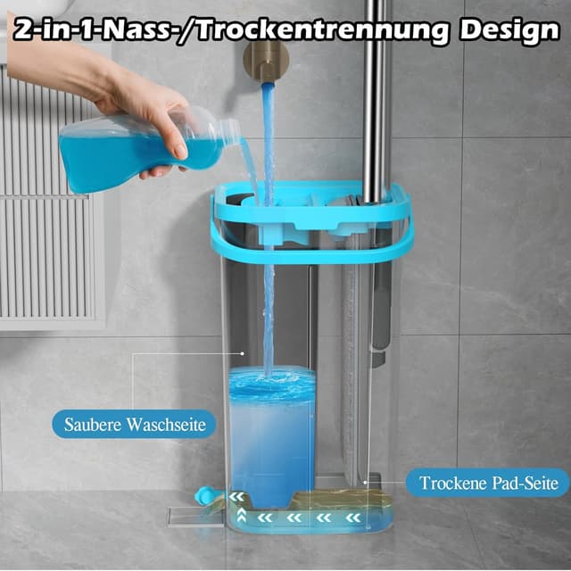 Thumbnail 2 de MASTERTOP Wischmopp Set 6 Stück 🧹