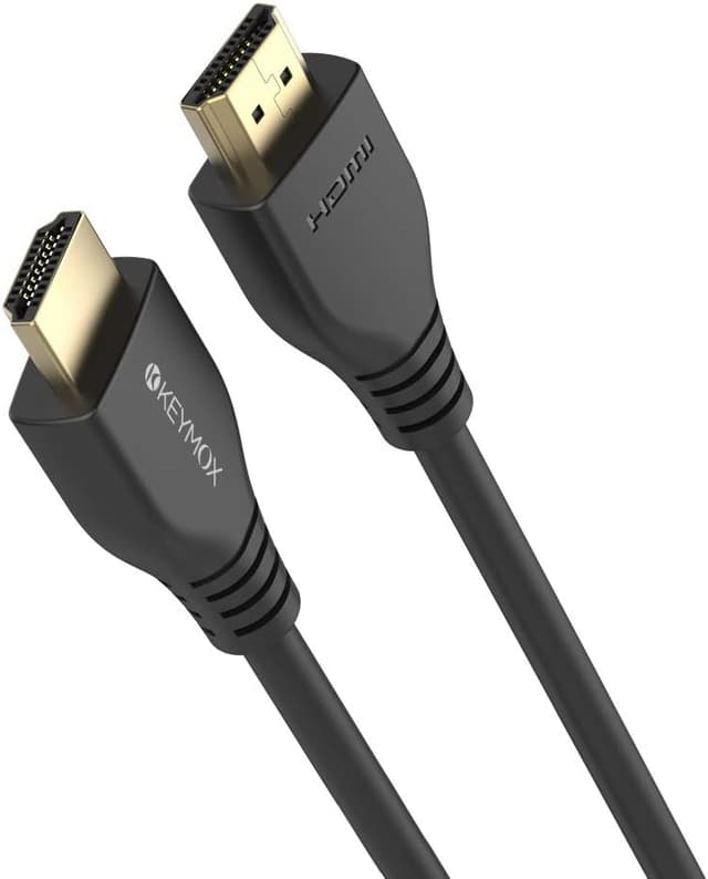 Detalle 2 de Keymox HDMI 2.1 8K Cable (10ft) — 48Gbps support for 4K@120Hz & 8K@60Hz