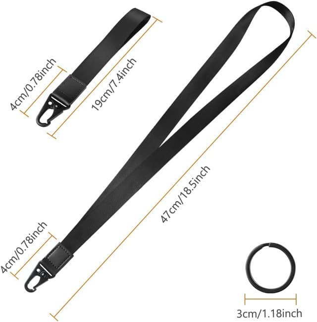 Detalle 2 de Vicloon cordino da collo con stampe retro e clip metallica