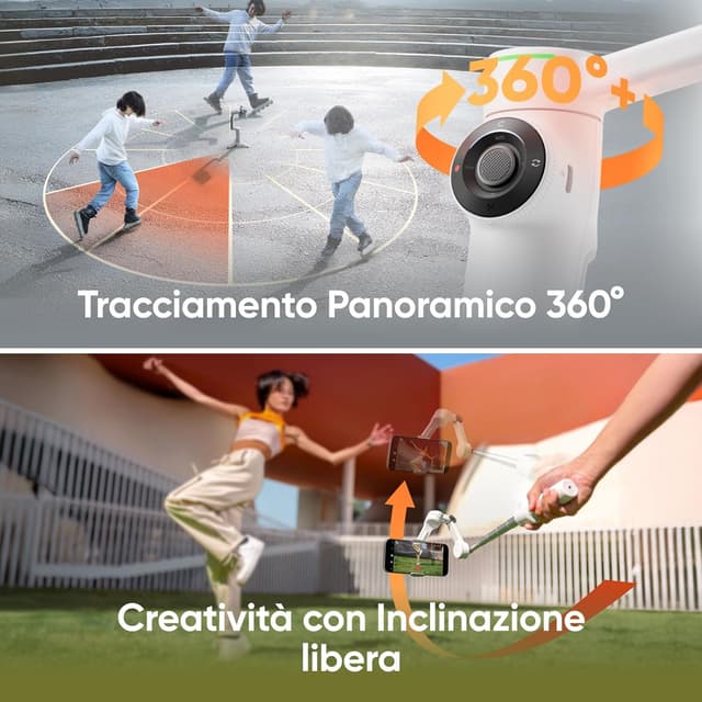 Detalle 2 de Insta360 Flow 2 Pro Pack, gimbal per smartphone