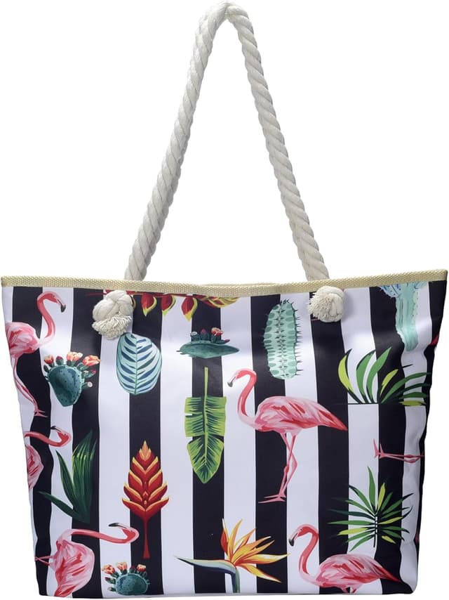 Detalle de Borsa da spiaggia DonDon 58 x 38 x 18