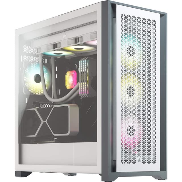 Detalle de Corsair 5000D Airflow Torre ATX blanca