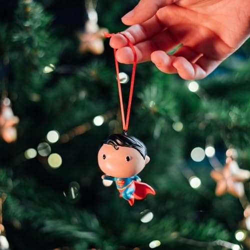 Thumbnail 5 de Grupo Erik Set Adornos Navidad DC Comics - Superhéroes para tu árbol 🎄