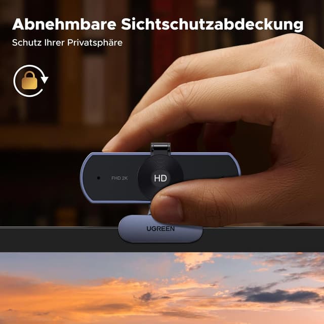 Thumbnail 5 de UGREEN Webcam 2K USB-A
