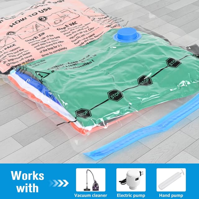 Thumbnail 7 de BoxLegend Bolsas al Vacío, 10 Grandes para Ahorro de Espacio