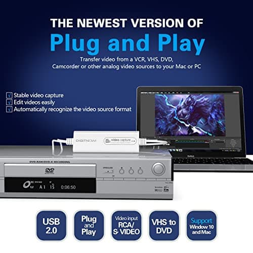 Thumbnail 1 de DIGITNOW! Tarjeta de Captura VHS a DVD 🎥