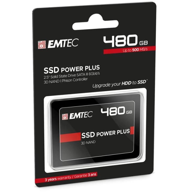 Thumbnail 1 de Emtec X150 Power Plus 480 GB SSD 2,5" SATA