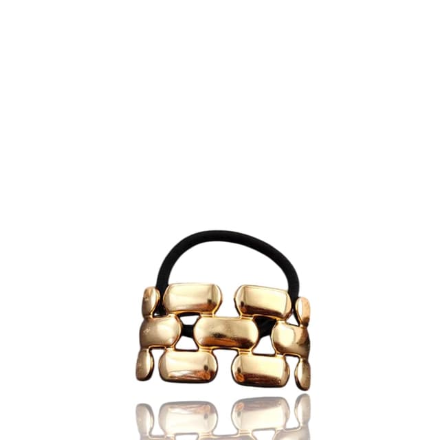 Thumbnail 3 de Bottega della Principessa Gold elastisches Haar-Accessoire