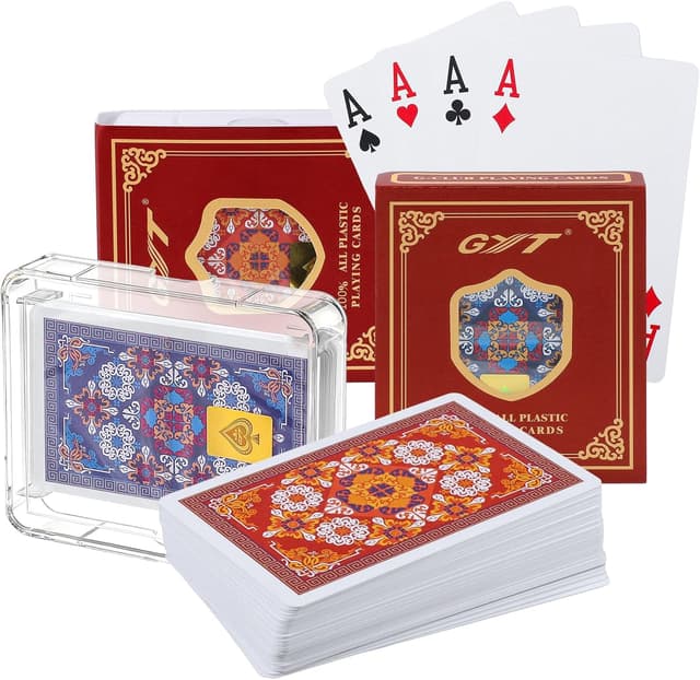 Detalle de Two Decks Poker Cards 88 x 63 mm