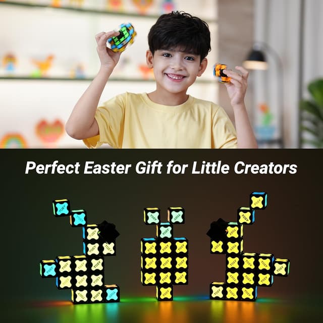 Thumbnail 5 de TOSY Fidget Spinner Glow 16 pièces ⚙