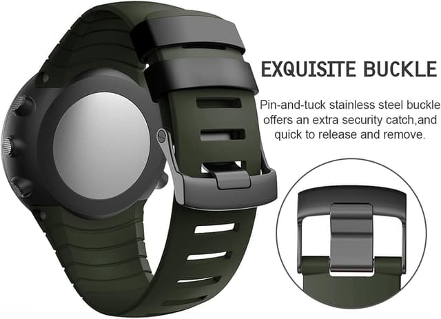 Detalle 2 de ANBEST cinturino sportivo TPU per Suunto Core