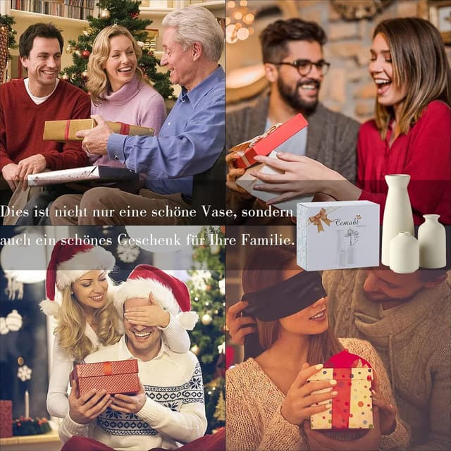 Thumbnail 5 de CEMABT Ceramic Vase Set 3 vases déco 🏺