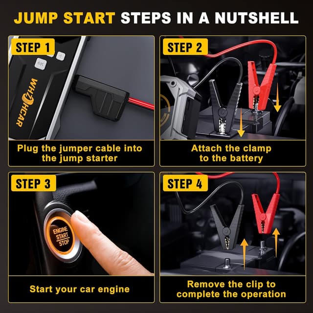 Thumbnail 6 de Booster Batterie 8000A Démarreur 12V