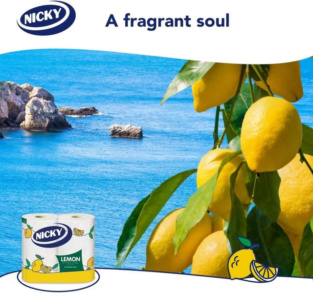 Detalle 2 de Nicky Lemon Kitchen Towel 16 Roll Pack