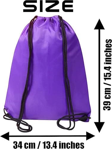 Detalle de Sac de sport WFX avec cordon de serrage (2 pièces + 1 sac à cordes) en polyéthylène