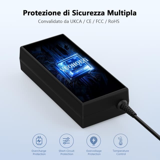 Detalle de 135W Laptop-Ladekabel Netzteil für Lenovo (USB 11×5,0 mm) – passend zu IdeaPad Gaming, Legion & ThinkPad