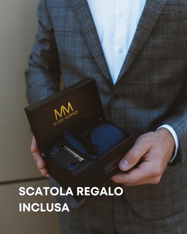 Thumbnail 4 de Massi Morino Cravatta 147 cm per uomo 👔