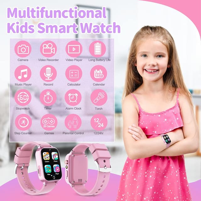 Detalle de YEDASAH Smartwatch per bambini 26 giochi