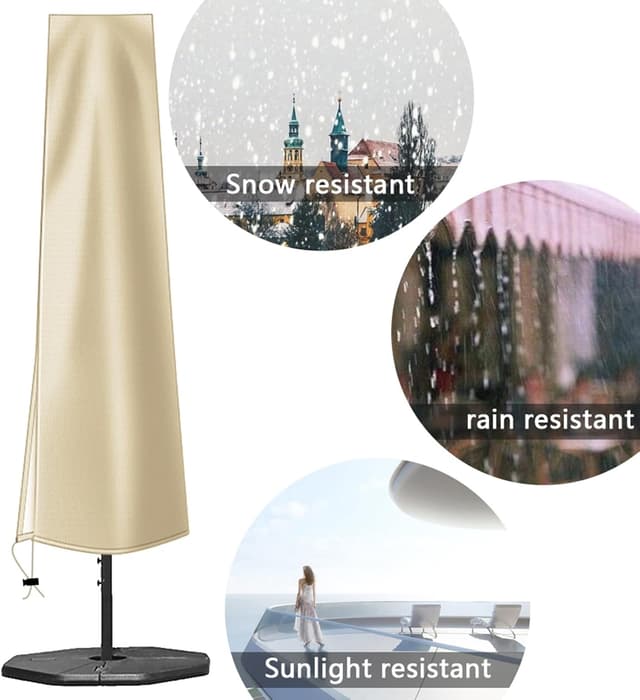 Detalle de OKPOW waterproof parasol cover 600D