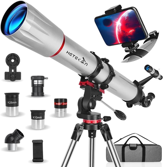 Imagen de HETEKAN telescopio astronomico 90 mm 🔭 en OfertitasTOP