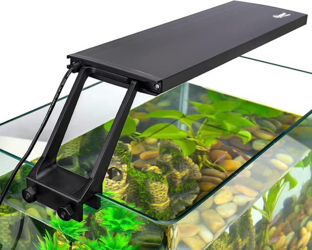Detalle 1 de hygger 24/7 Aquarium LED 14W Clip Light