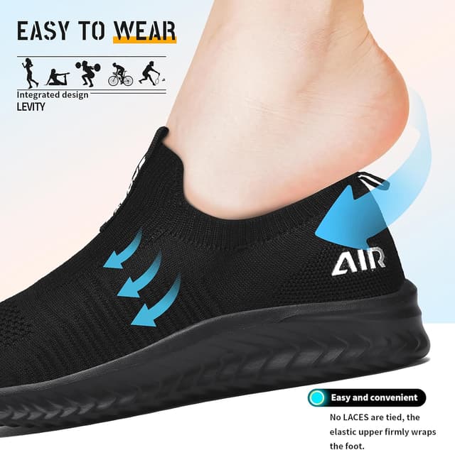 Detalle de Littleplum baskets femme confortables type basket running, marche, sport et travail