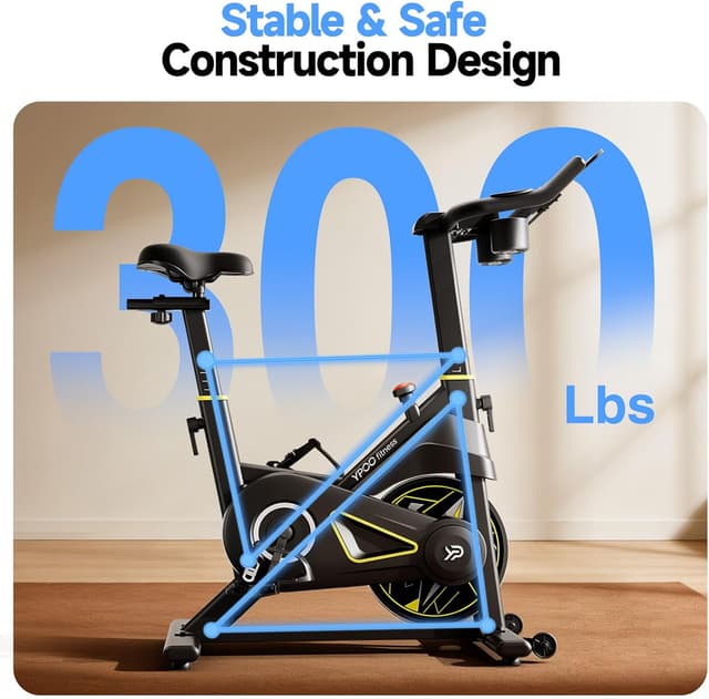 Thumbnail 2 de YPOO Exercise Bike 330 lb