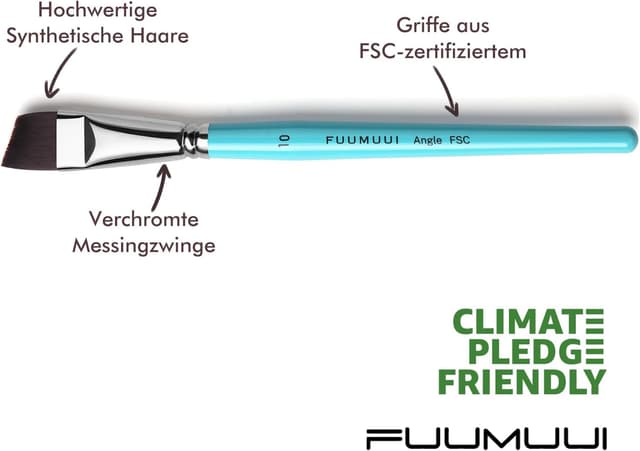 Detalle 2 de Kinderschminke Pinselset 7er Synthetischhaar