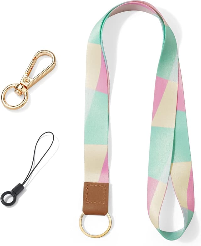 Imagen de Vicloon Cordino porta badge con stampa fronte-retro en OfertitasTOP