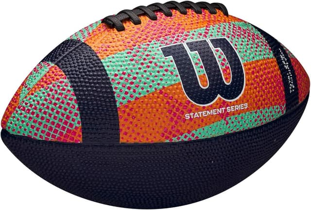 Detalle 2 de Wilson NCAA Statement Geo Football (Junior) in Orange